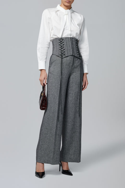 Grey Henri Corset Pant