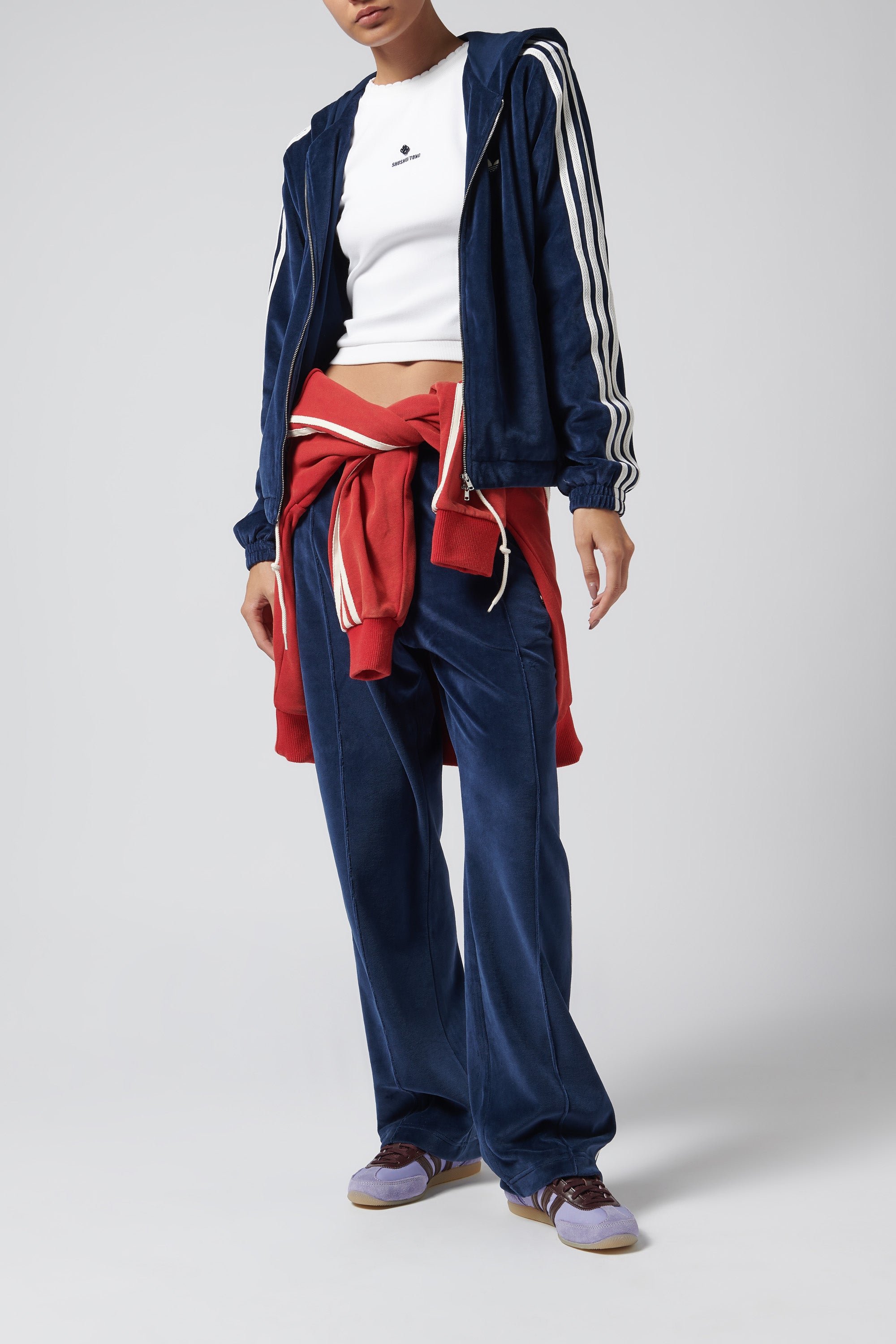 adidas x Wales Bonner adidas x Wales Bonner Blue Track Top