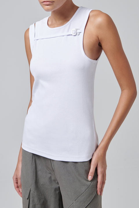 【Heliot Emil】Deconstructed Tank Top Heliot Emil Deconstructed Tank Top