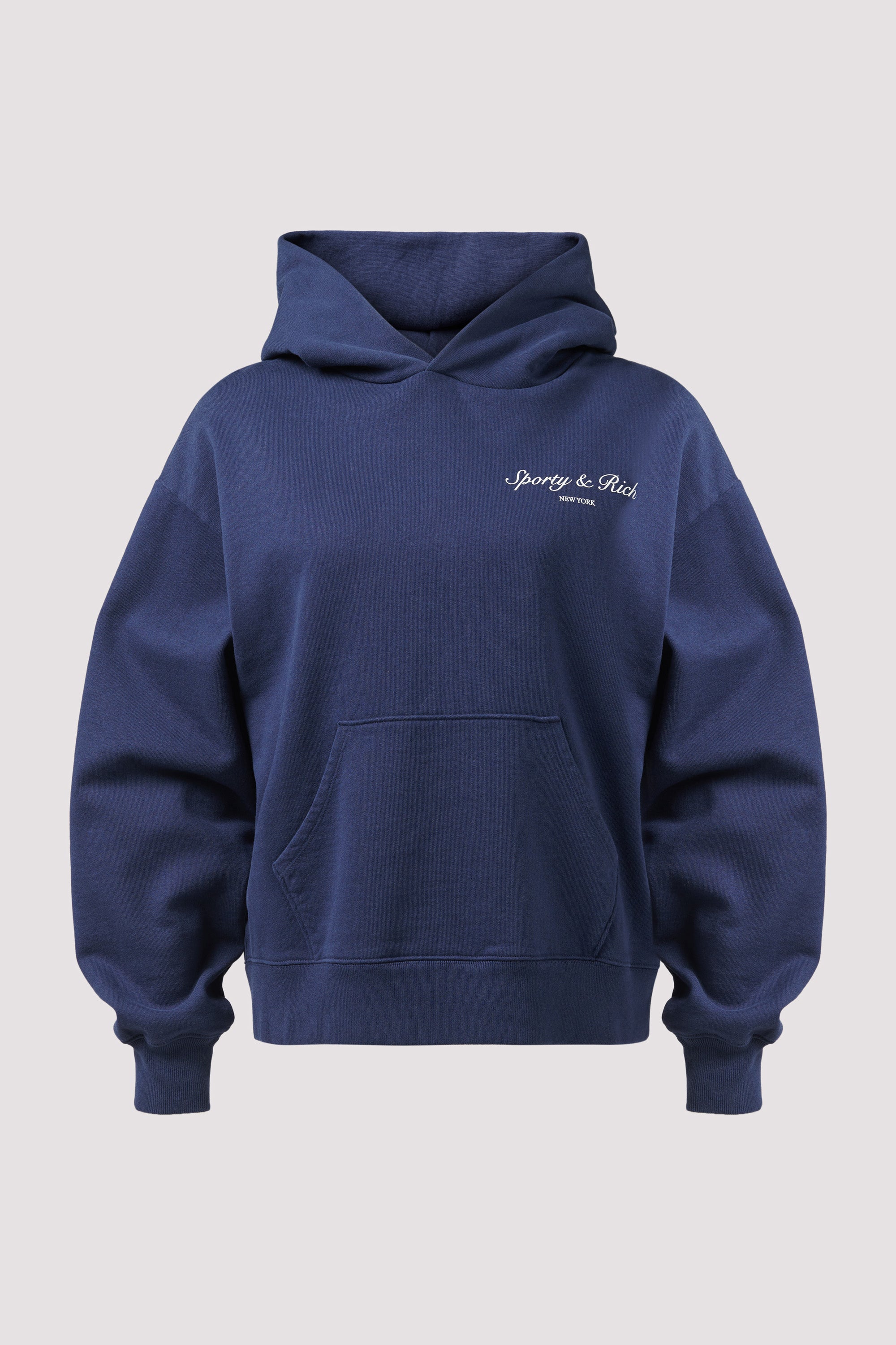 Sporty & Rich Navy Syracuse Hoodie