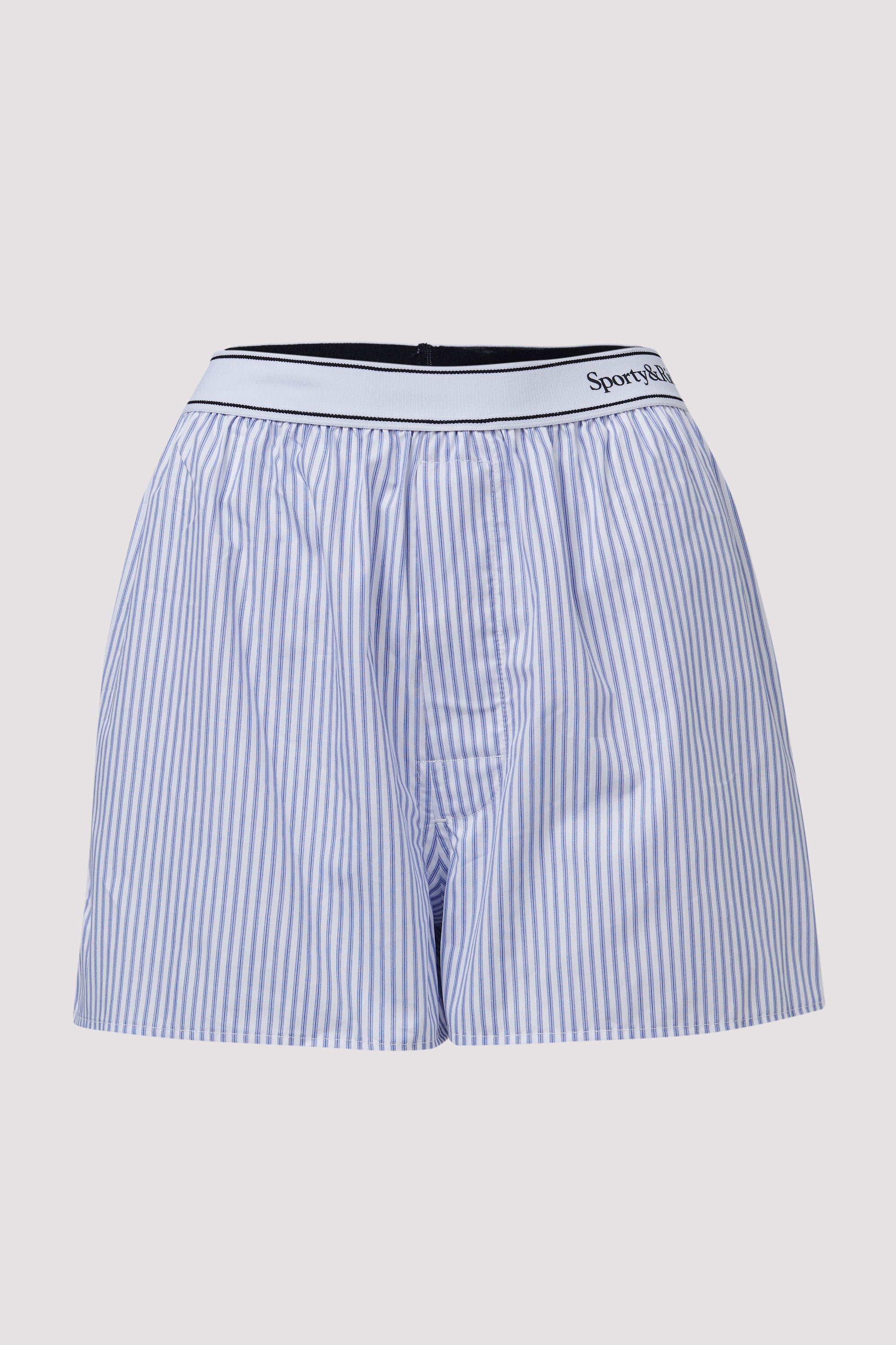 Sporty & Rich Pink Serif Logo Boxer Shorts - Fabric of Society