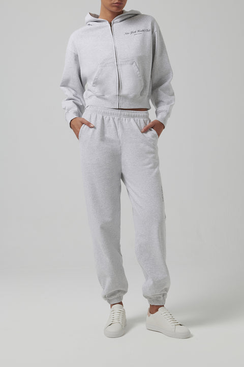 Grey Ny Health Club Sweatpants