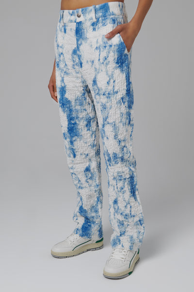 Feng Chen Wang Blue Soft Track Pants