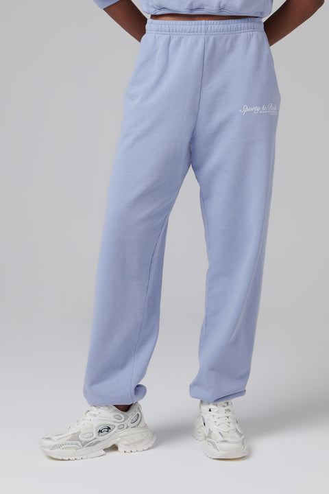 Sporty & Rich Purple French Sweatpants