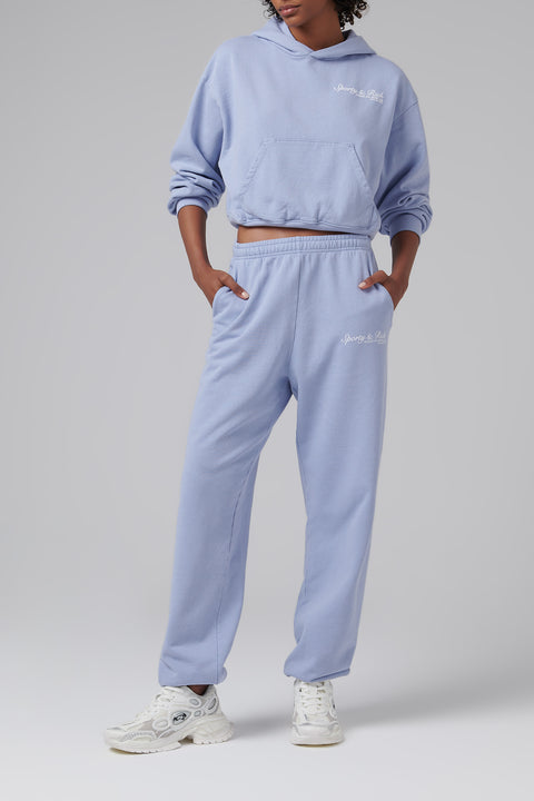 Purple French Sweatpants