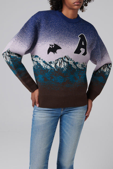 Multicoloured Crewneck Knit Jumper