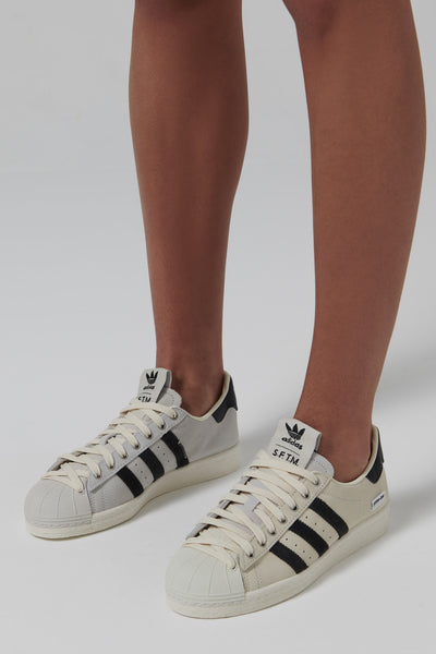 adidas White Superstar 82 SFTM Sneakers adidas White Superstar 82 SFTM Sneakers