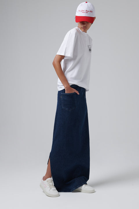 White NY Tennis Club Embroidered Hat