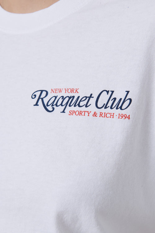 Sporty & Rich White 94 Racquet Club T-Shirt