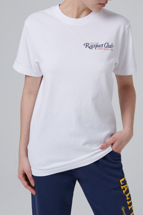 White 94 Racquet Club T-Shirt