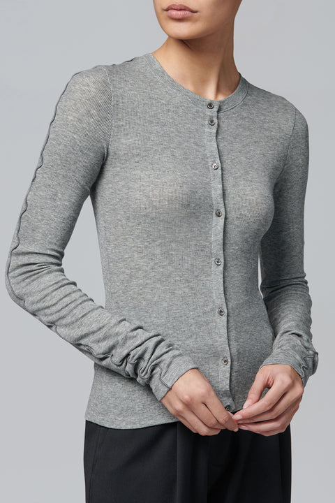 Grey Line Cardigan