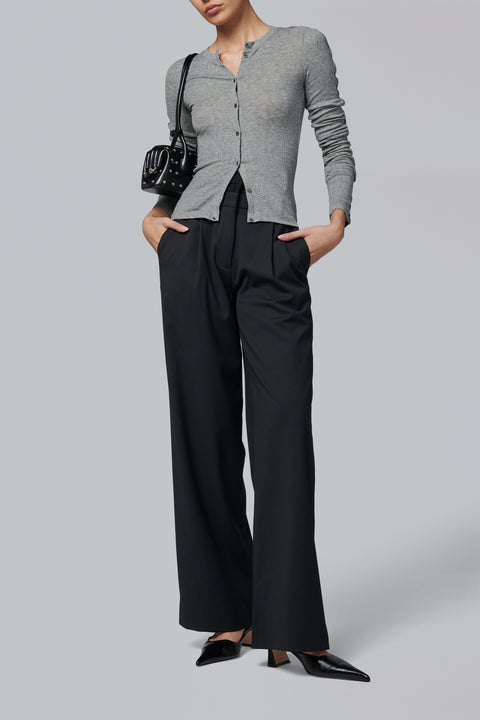Grey Line Cardigan