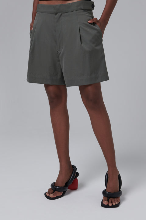 Green Adjustable Shorts