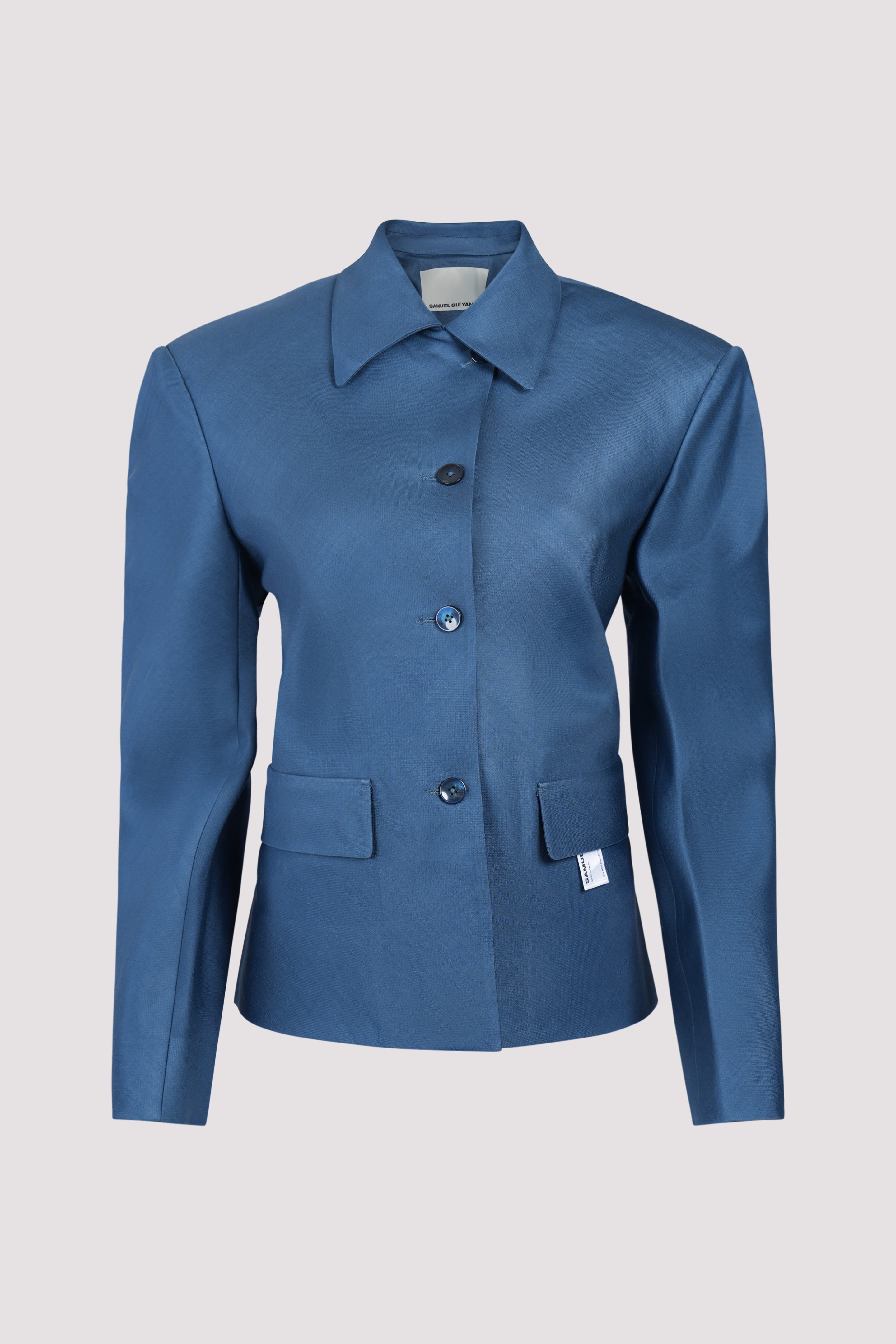 Samuel Guì Yang Blue Slide Jacket