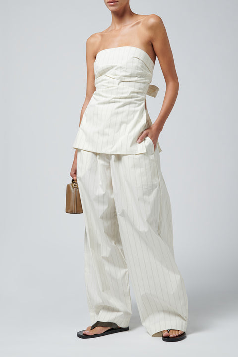 White Everyday Relaxed Pant