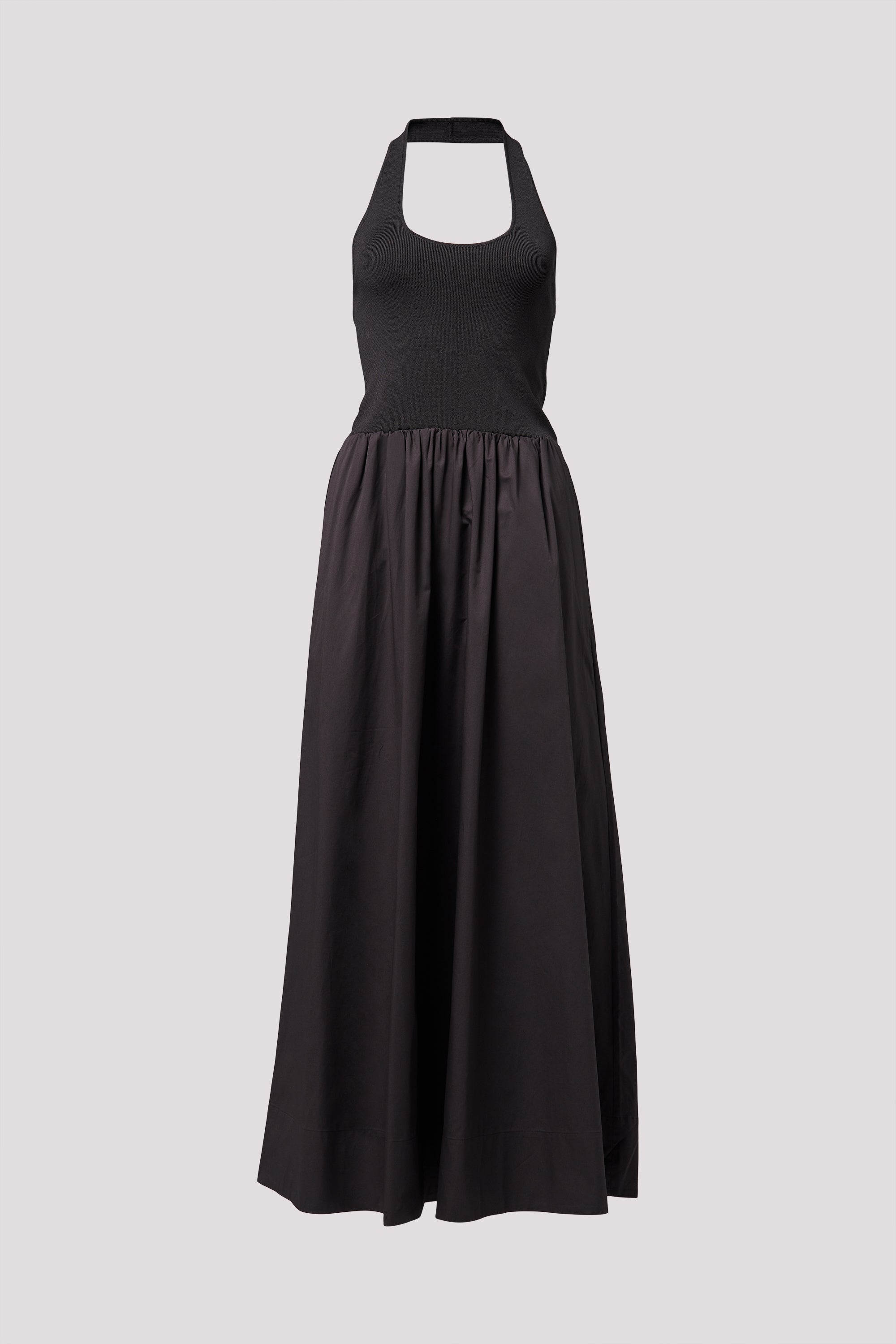 sir brown halter dress Sir the label Noemi Halter Mini Dress – ABC Dress Hire main image 1