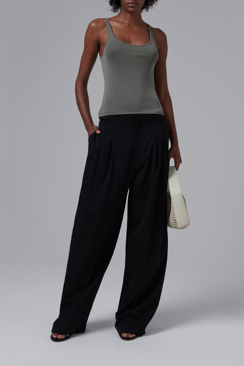 Green Organic Cotton Tank Top