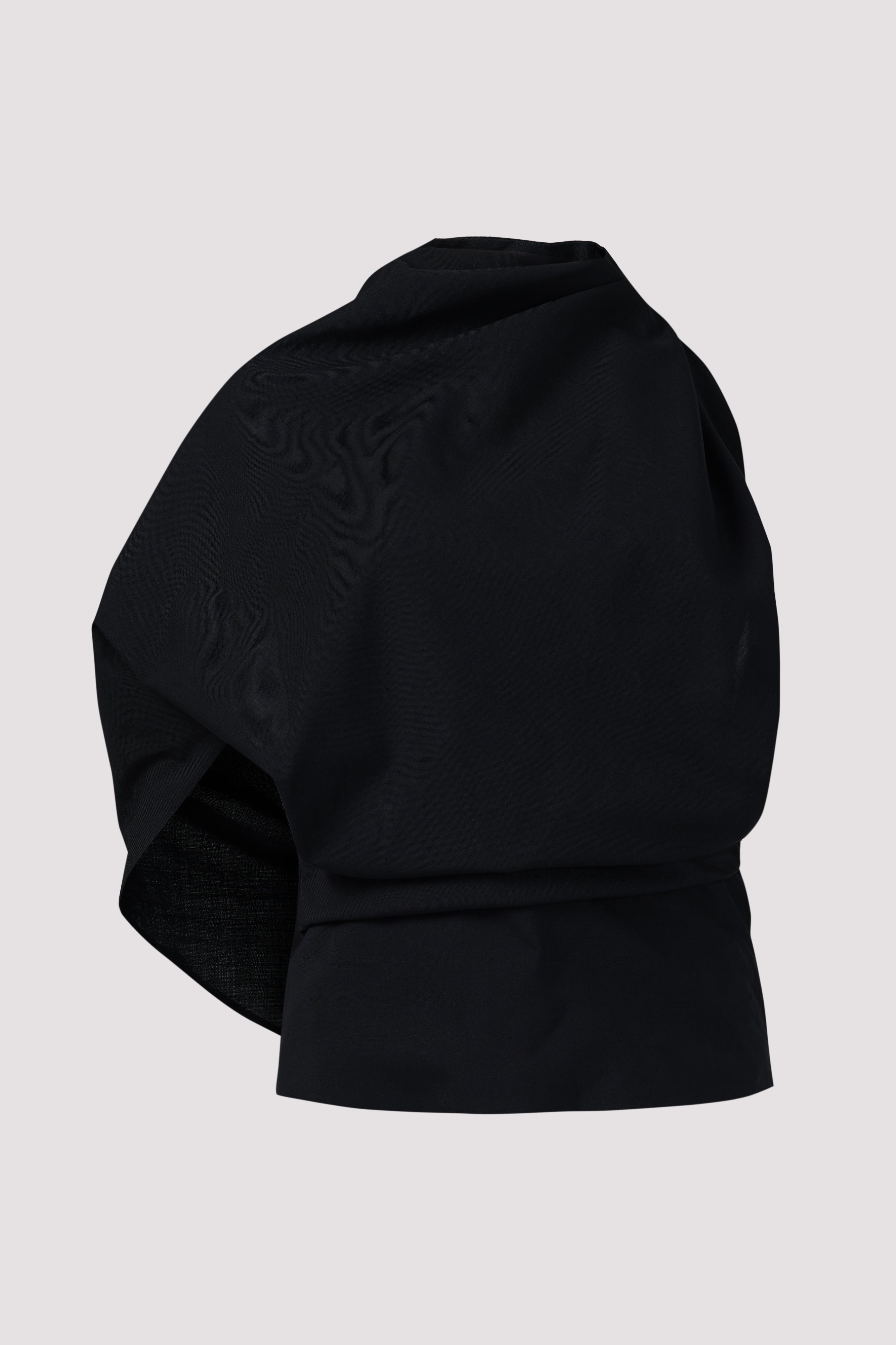 Rohe Black Open Back Occasion Top