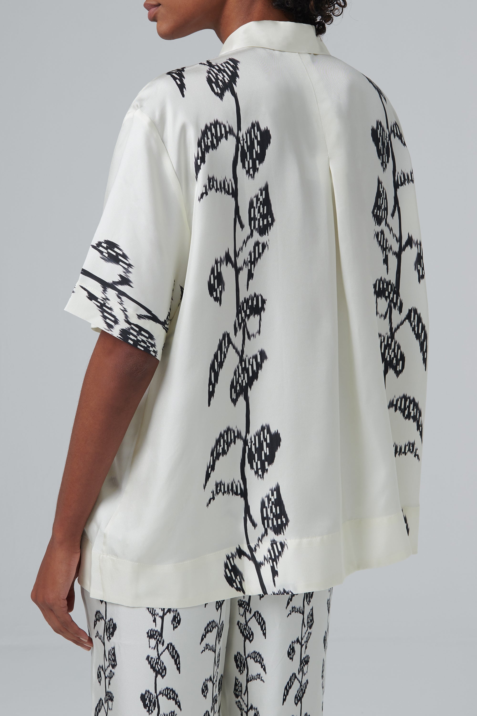 Asceno White Montauk Silk Shirt