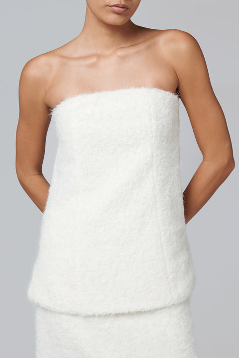 White Aurelian Tube Top