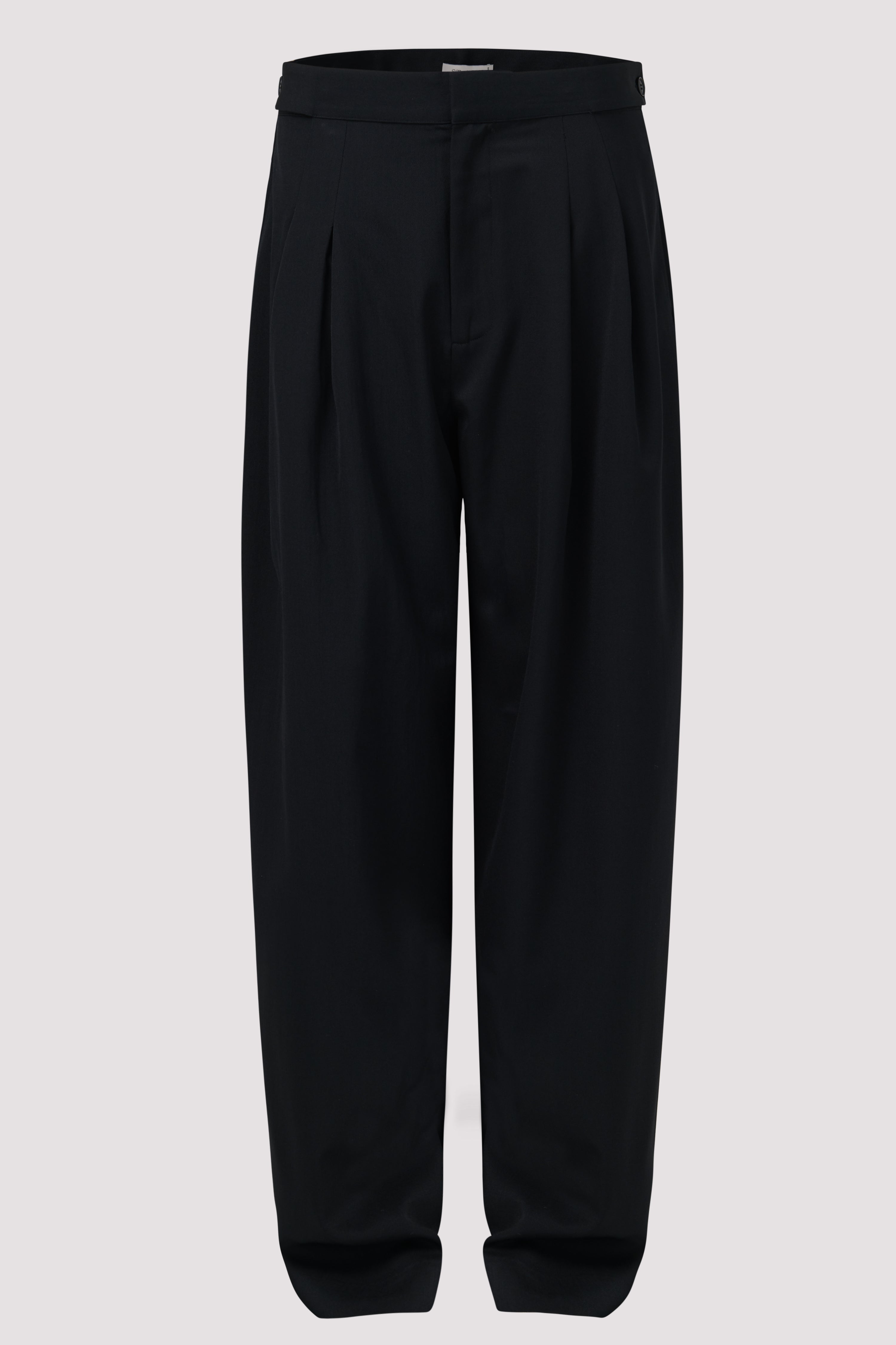 St Agni Black Adjustable Wide Leg Pants