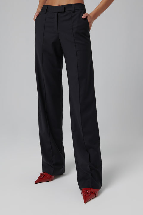 Black Classic Tailored Pants