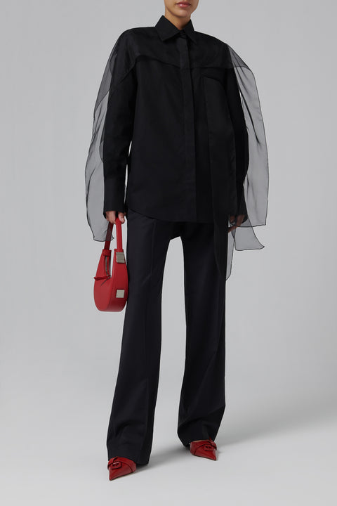 Black Classic Tailored Pants