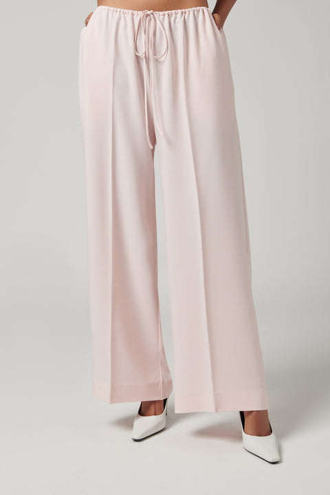 Pink Tracey Wide- Leg Pants