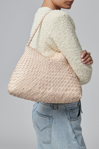 Dragon Diffusion Beige Santa Maria Small Shoulder Bag