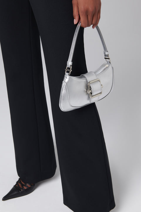Metallic Brocle Shoulder Bag