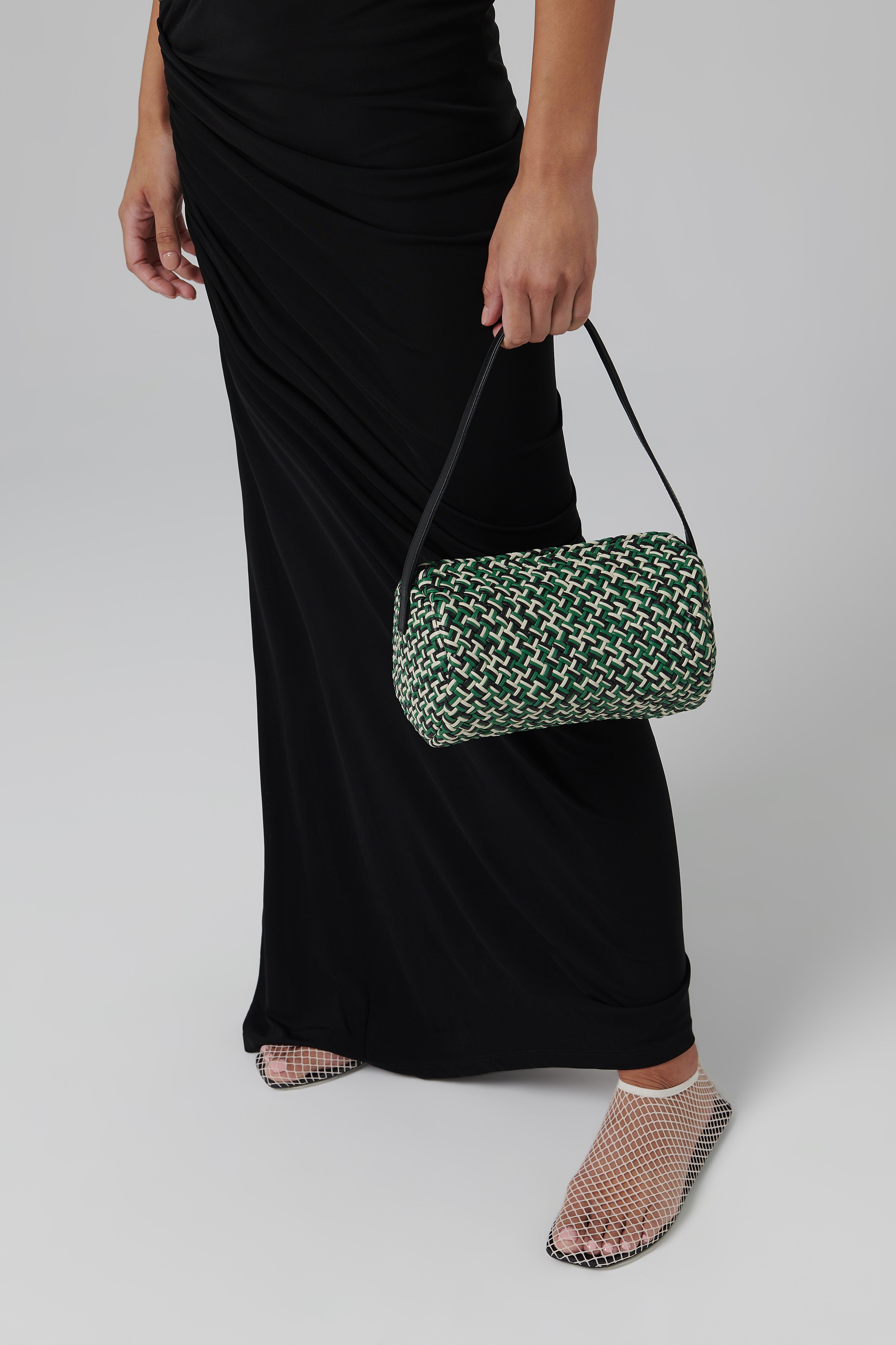 St. Agni Green Connolo Shoulder Bag