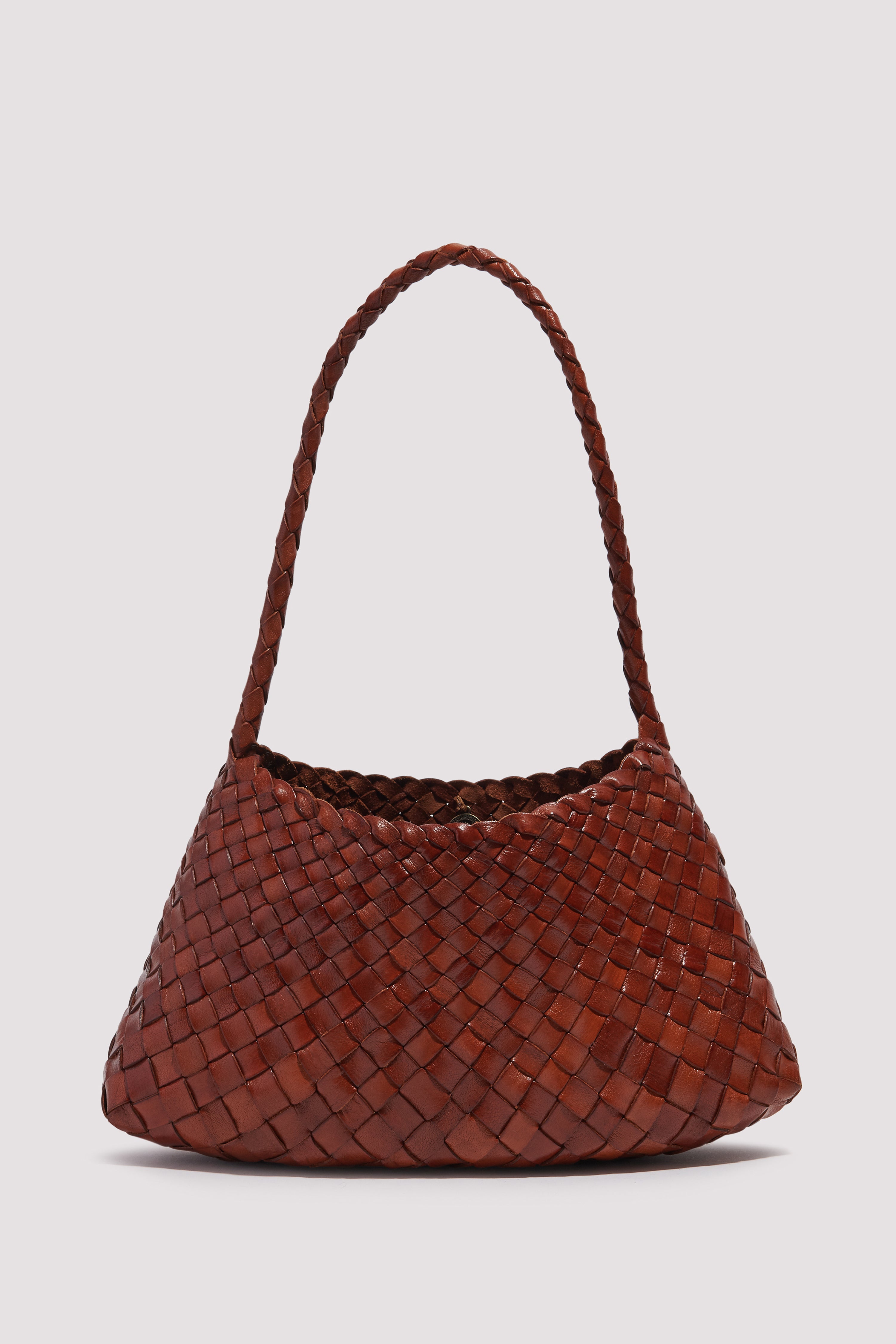 Dragon Diffusion Brown Rosanna Leather Shoulder Bag