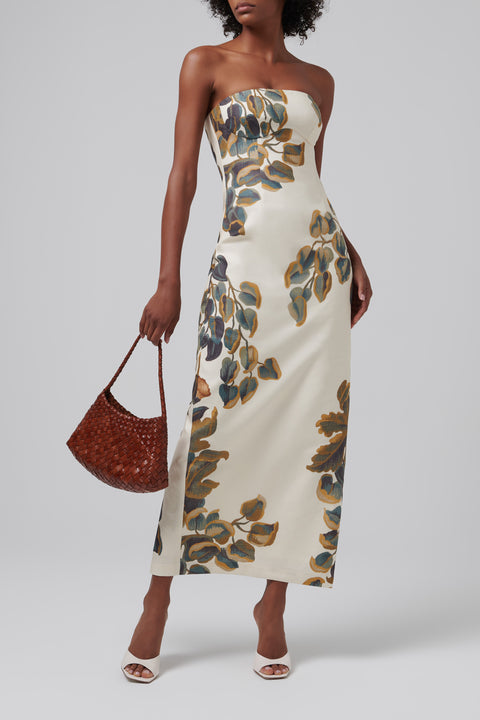 Brown Rosanna Leather Shoulder Bag