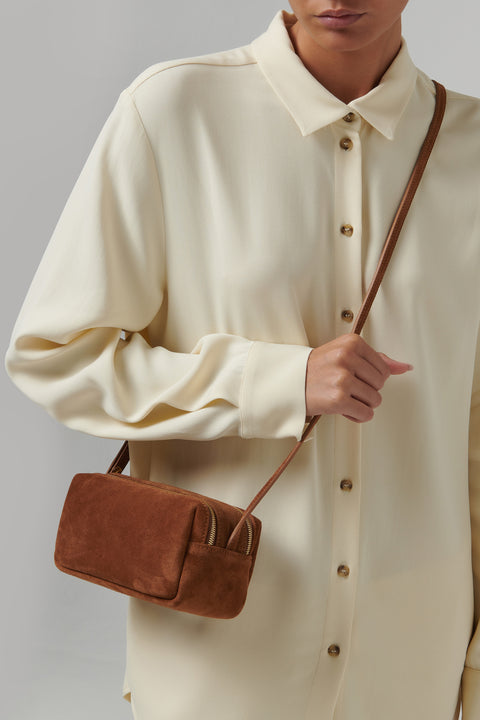 Brown Mini Trousse Bag