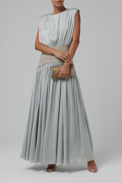 Gold Crystal Embellished Mini Bag