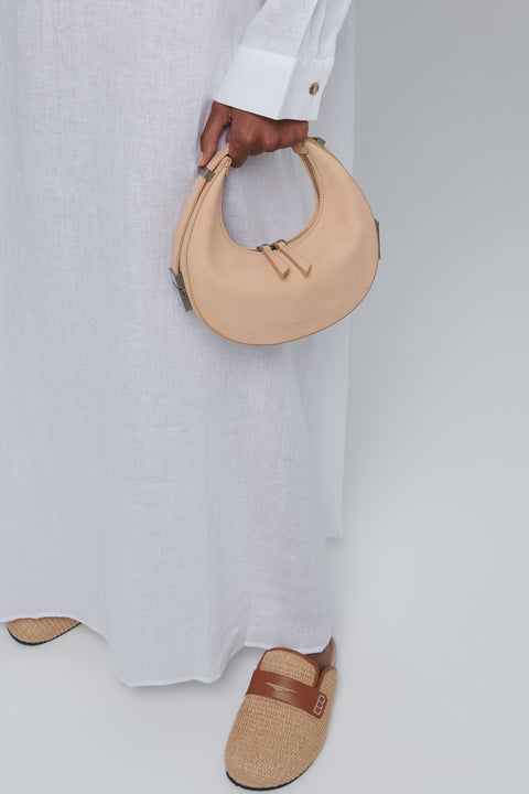 Orange Toni Leather Mini Bag