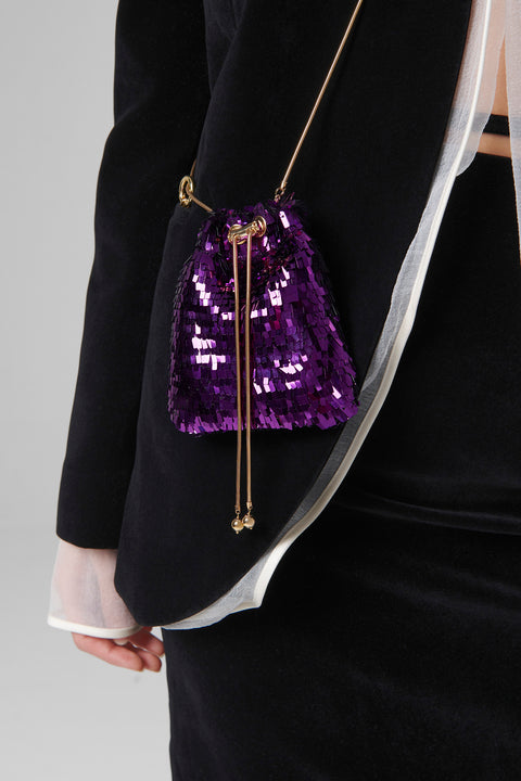 Purple Ballerina Plaza Mini Bag