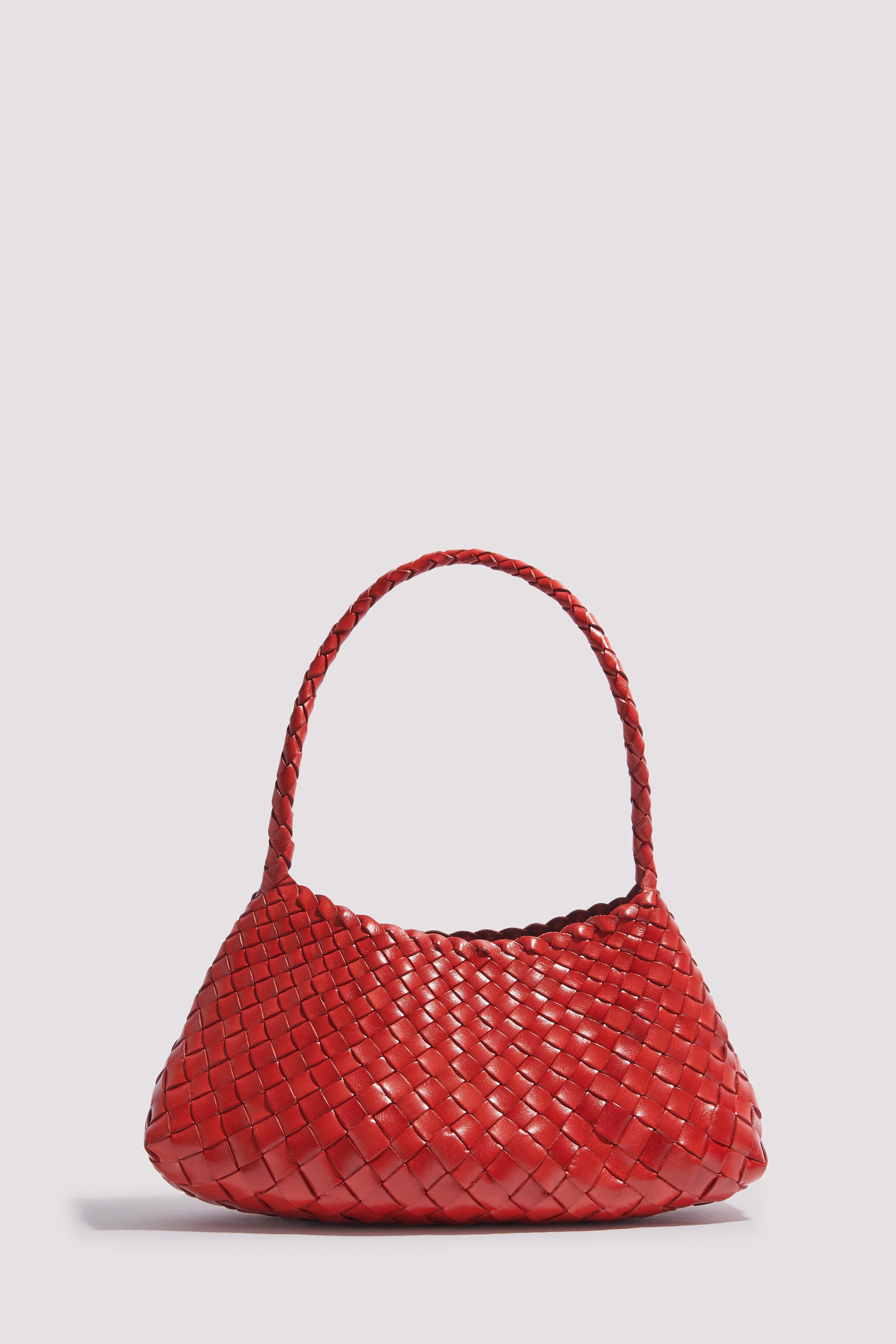 Dragon Diffusion Red Rosanna Leather Shoulder Bag