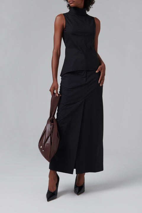 Burgundy Jen Drawstring Wristlet