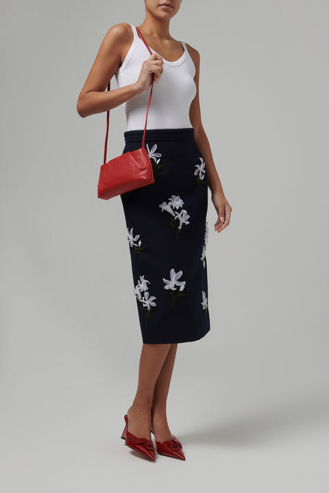 Red Soft Tuck Sling Pouch