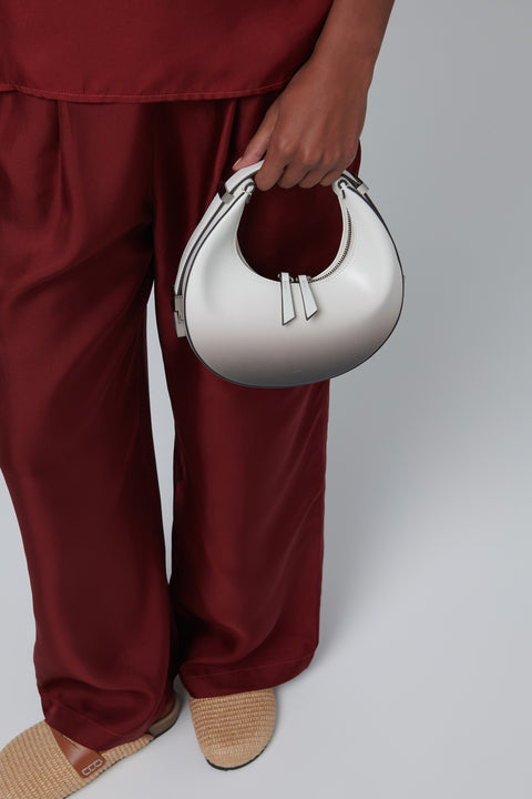 White Toni Gradient Leather Mini Bag