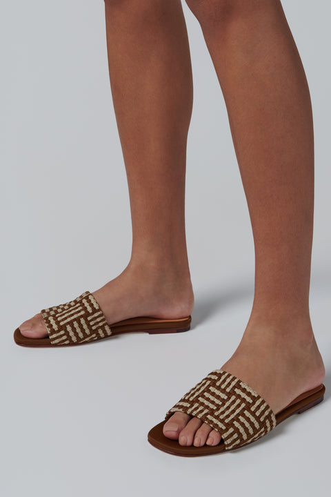 Brown Cairo Parquet Slide