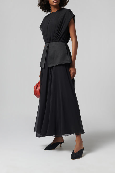 Black Strada 50 Kitten Heel Pumps