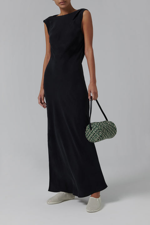 White Perforated Ballet Flat