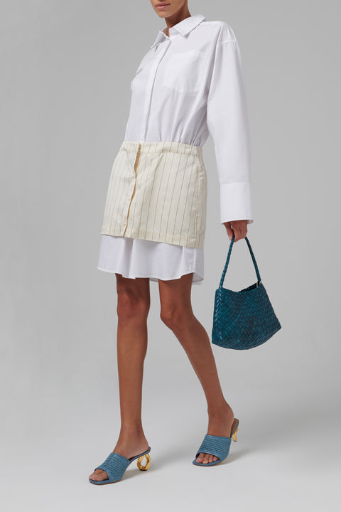 Blue 80 Raffia Sandal