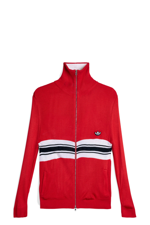 adidas x Wales Bonner Red Knit Track Top