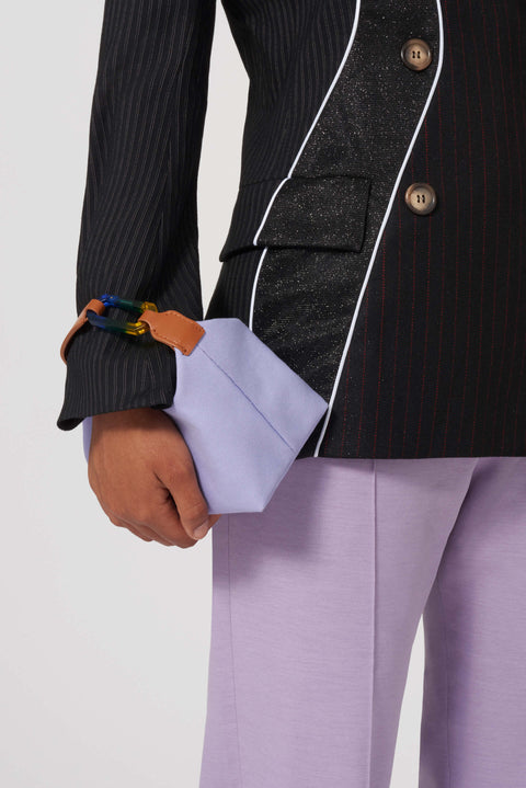 Canvas Top Handle Mini Moon Bag