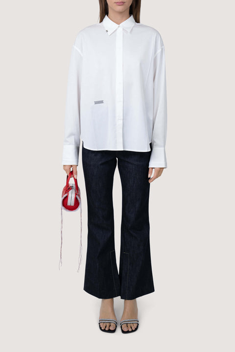 White Lineation Shirt