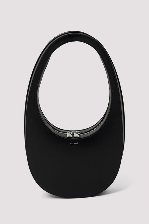 Leather Swipe Shoulder Bag