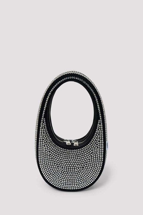 Mini Crystal Swipe Shoulder Bag